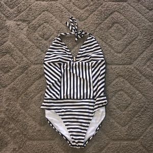 NWOT Tommy Hilfiger stripped one-piece size XL